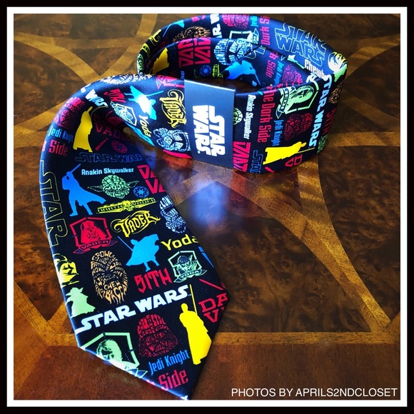STAR WARS TIE BLACK PRINT - Picture 5 of 8